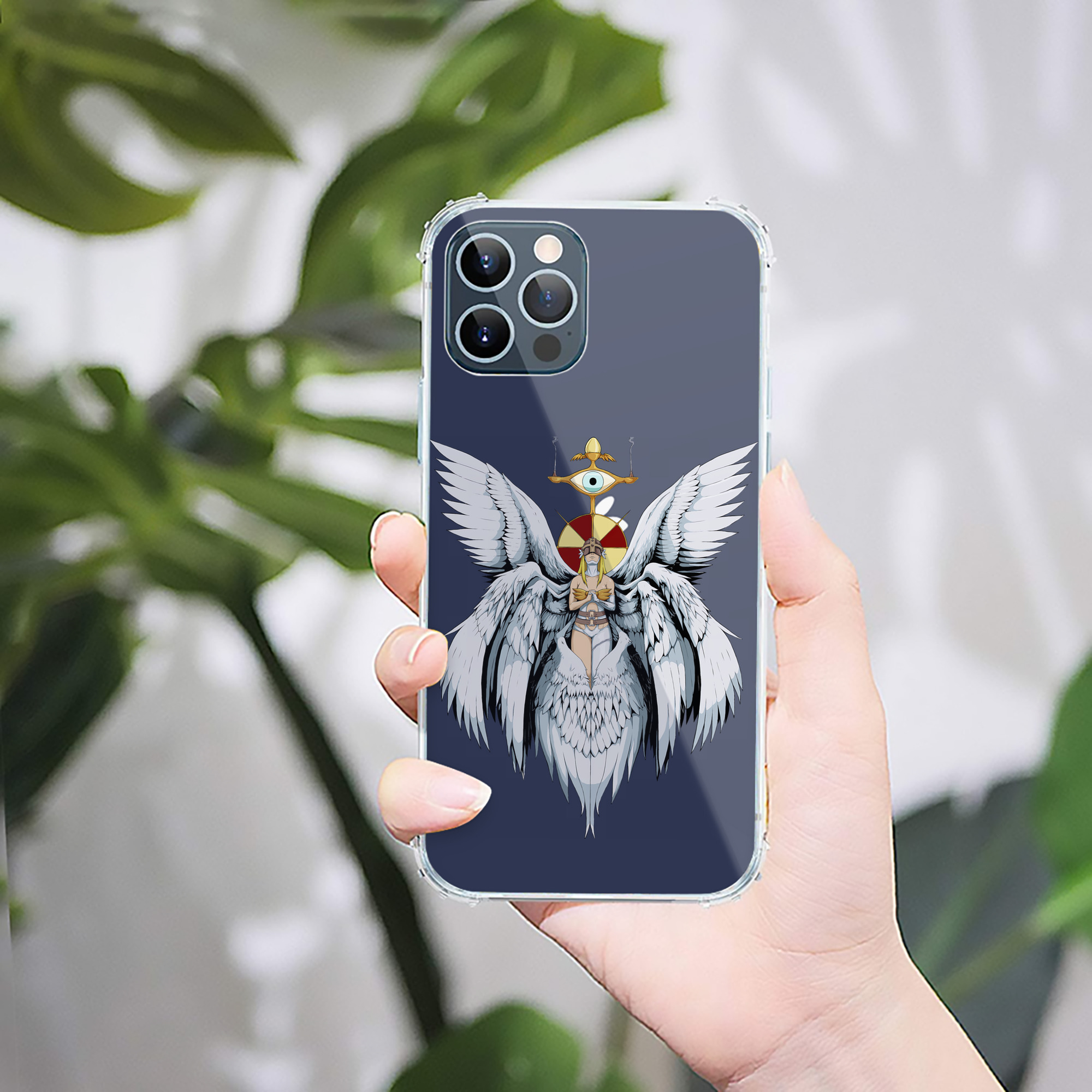 （画像用） Digimon デジタルモンスター/デジモン 【iPhone 12シリーズ対応】透明スマホケース（クリアソフトケース）